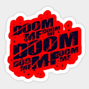 mf doom Sticker